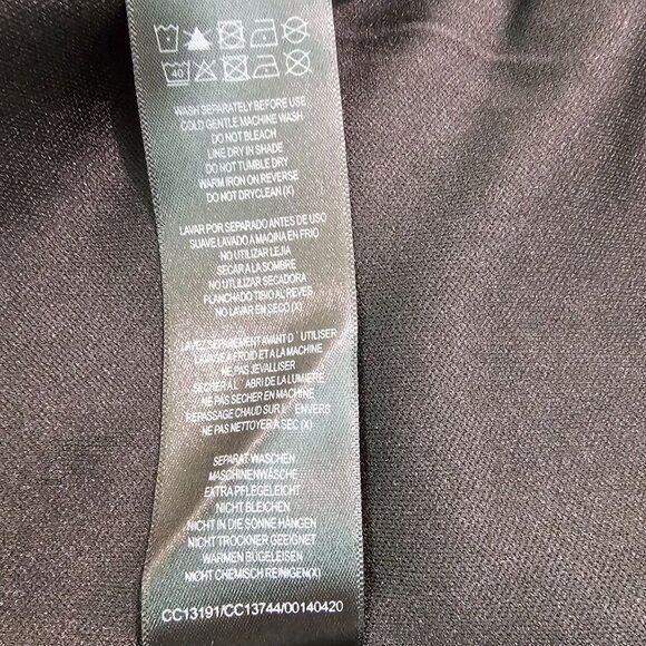 City Chic Womens Plus Sz 24 Faux Suede Comfy Skirt Front Lace Up Wimsigoth Emo - Picture 12 of 12